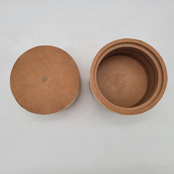 Round Maple Burl Box - Picture 3 of 4